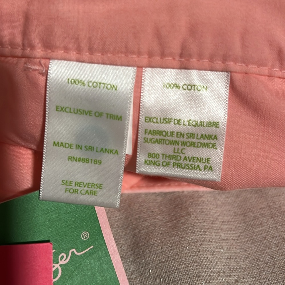 Lilly Pulitzer Buttercup Short “Coral Reef Tint” - Picture 4 of 4